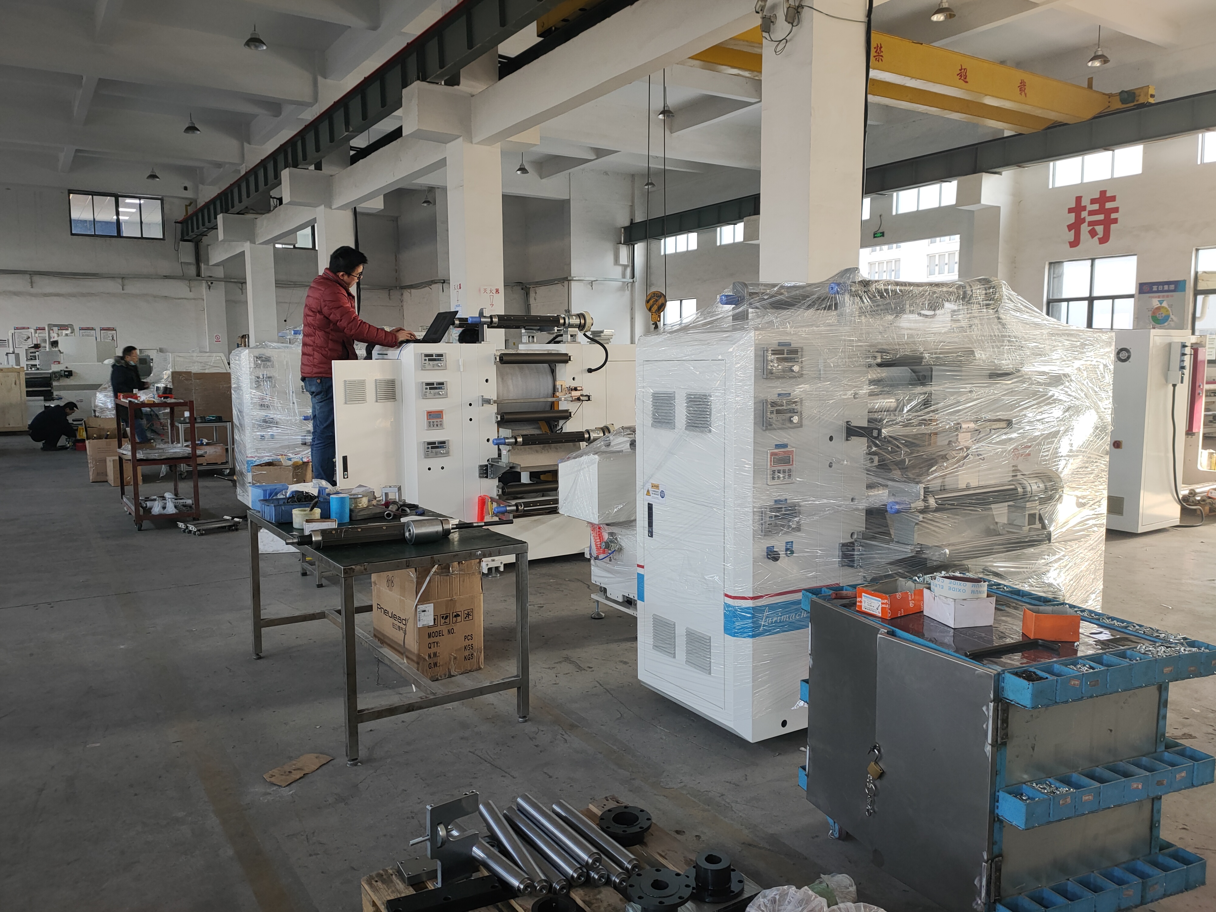 石墨压延机加急调试;石墨设备分享