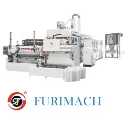 3层共挤靠背式流延机组